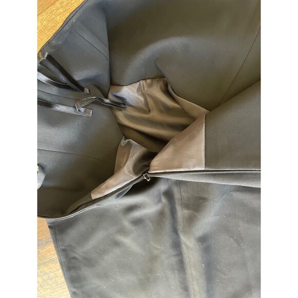 NIFE High Waisted Black, Fitted, Knee Length Pencil Skirt (2/EU36) - Picture 6 of 7